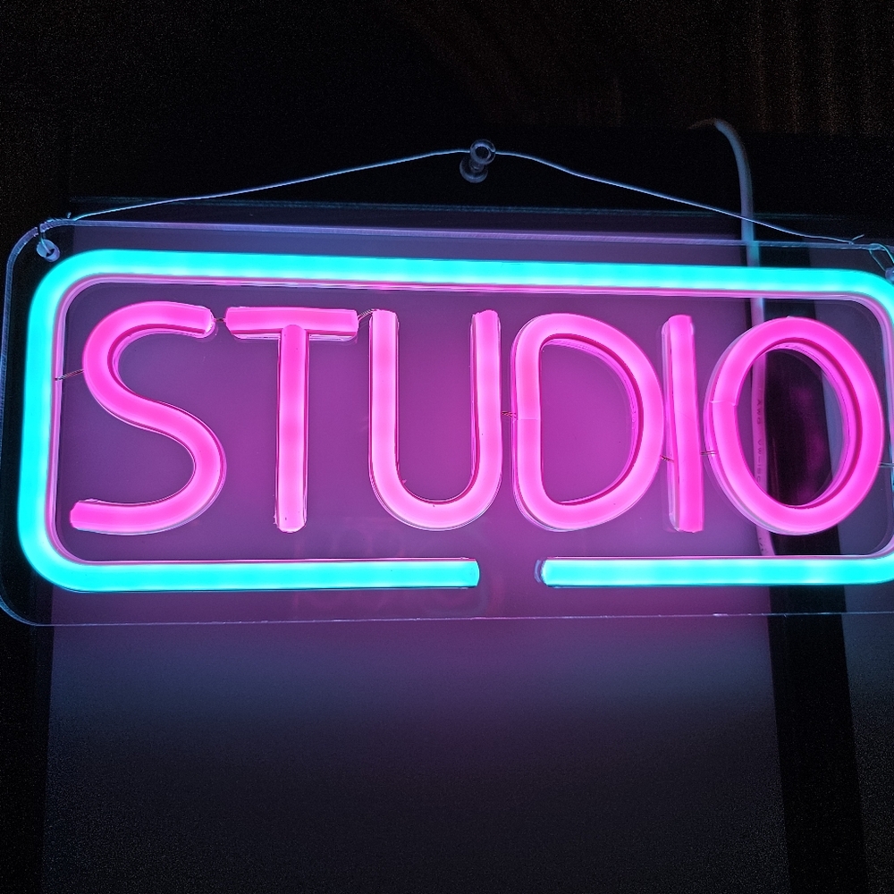 NEW ELECTRICAL NEON DISPLAY SIGN